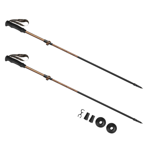 Kije Trekkingowe Spokey QUICK 115-135cm BK/SN Kije Trekkingowe Spokey QUICK 115-135cm BK/SN