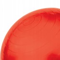 Piłka gimnastyczna do ćwiczeń fitness HMS YB01 65 Red + pompka Piłka gimnastyczna do ćwiczeń fitness HMS YB01 65 Red + pompka