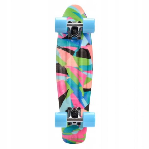 Deskorolka plastikowa Meteor Pennyboard fiszka fiszboard 22605