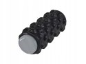 Roller Fitness z Kolcami Rool 2in1 Spokey czarny