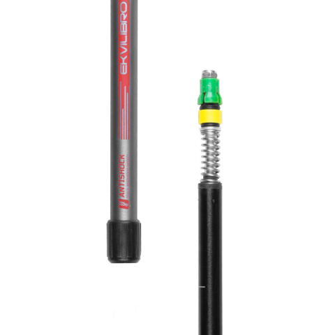 Kije Trekkingowe Spokey EKVILIBRO 105-135cm GY/RD Kije Trekkingowe Spokey EKVILIBRO 105-135cm GY/RD