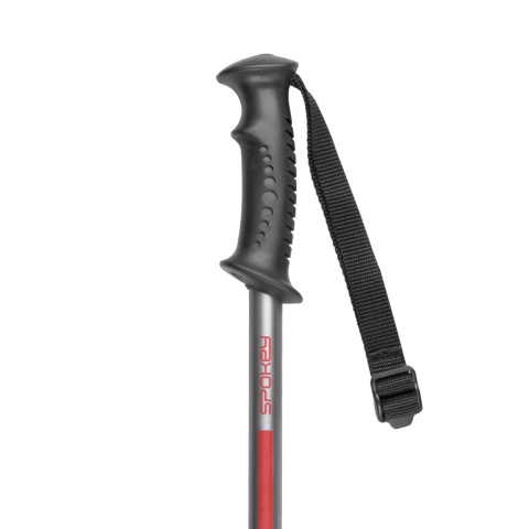 Kije Trekkingowe Spokey EKVILIBRO 105-135cm GY/RD Kije Trekkingowe Spokey EKVILIBRO 105-135cm GY/RD