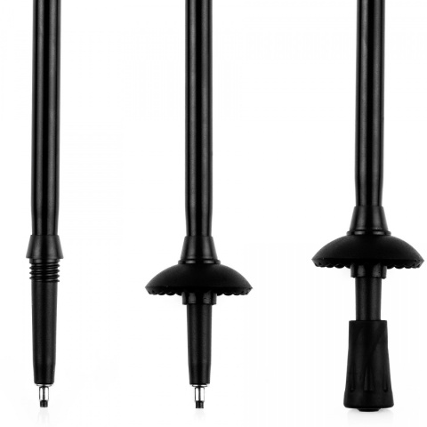 Kije Trekkingowe Spokey EKVILIBRO 105-135cm BK/OE Kije Trekkingowe Spokey EKVILIBRO 105-135cm BK/OE