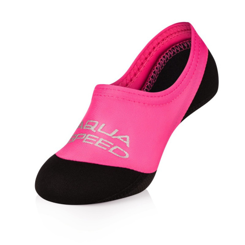 Skarpetki do Pływania na Basen NEO Aqua-Speed 30/31 - 36/37 kol. 03 różowo-czarne