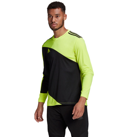 Bluza Bramkarska Męska Adidas Squadra 21 Goalkeeper Jersey GN5795 limonkowo-czarna