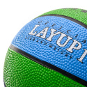 Piłka Koszykowa Meteor Layup niebiesko-zielona