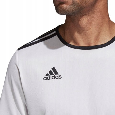 Koszulka Sportowa Adidas Entrada 18 Jersey Junior CF1044 biała Koszulka Sportowa Adidas Entrada 18 Jersey Junior CF1044 biała