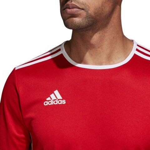 Koszulka Sportowa Adidas Entrada 18 Jersey Junior CF1050 czerwona Koszulka Sportowa Adidas Entrada 18 Jersey Junior CF1050 czerwona