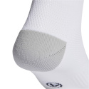Getry skarpety piłkarskie Adidas Milano 23 IB7813 Białe Getry skarpety piłkarskie Adidas Milano 23 IB7813 Białe