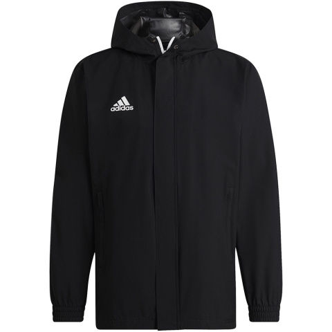 Kurtka Ortalion Męska Adidas Entrada 22 All Weather HB0581 czarny