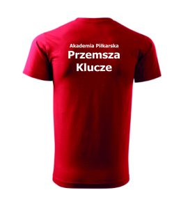 AP PRZEMSZA KLUCZE KOSZULKA TRENINGOWA CZERWONA JUNIOR