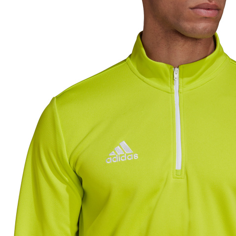 Bluza dla dorosłych adidas Entrada 22 Tr Top limonkowa HC5057