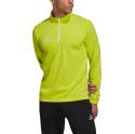 Bluza dla dorosłych adidas Entrada 22 Tr Top limonkowa HC5057