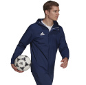 Kurtka Ortalion Męska Adidas Entrada 22 All Weather IK4011granatowy