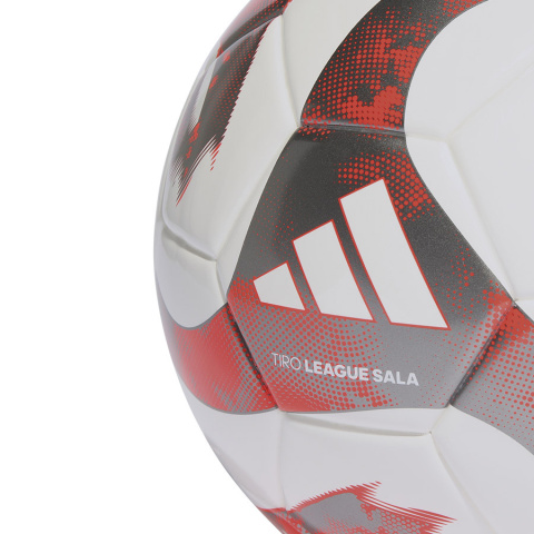 Piłka nożna adidas Tiro League Sala HT2425 czerwono-biała Piłka nożna adidas Tiro League Sala HT2425 czerwono-biała