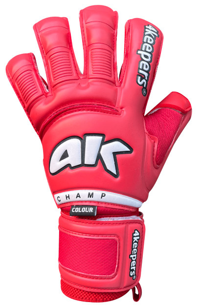 Rękawice Bramkarskie 4keepers Champ Colour Red VI Roll Finger Second Gen Senior