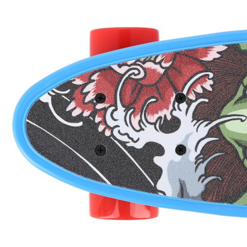 Fiszka deskorolka plastikowa pennyboard Crude Dragon Nils Extreme