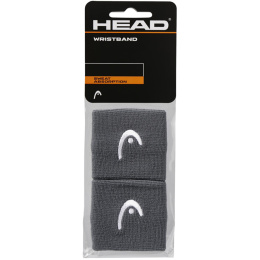 Frotki na Rękę Head Wristband 2 szt. 285050 antracyt