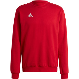 Bluza męska adidas Entrada 22 Sweat Top czerwona HB0577