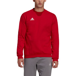 Bluza męska adidas Entrada 22 Sweat Top czerwona HB0577