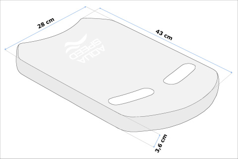 Deska do Pływania Aqua Speed Uni Kickboard 43cm
