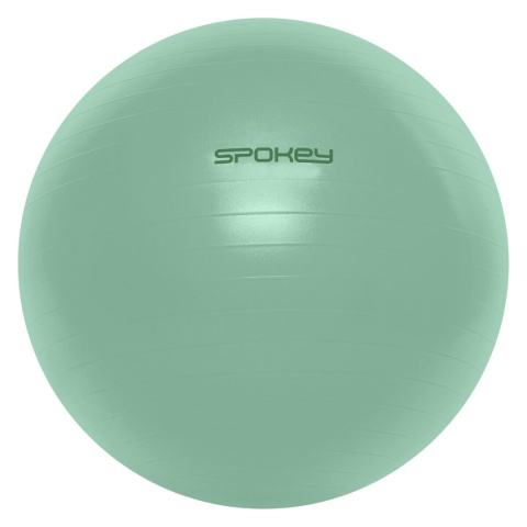 Piłka gimnastyczna z pompką Spokey Fitball 55 cm zielona Piłka gimnastyczna z pompką Spokey Fitball 55 cm zielona