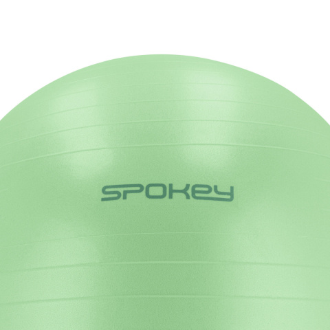 Piłka gimnastyczna z pompką Spokey Fitball 55 cm zielona Piłka gimnastyczna z pompką Spokey Fitball 55 cm zielona