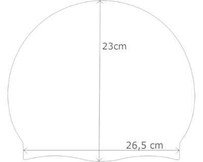 Czepek Pływacki Lateksowy Aqua-Speed Bombastic kol. 05 biały