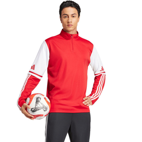 Bluza męska Adidas Squadra 25 Training Top JD2984 czerwono-biała