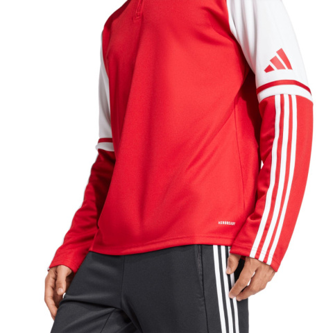 Bluza męska Adidas Squadra 25 Training Top JD2984 czerwono-biała
