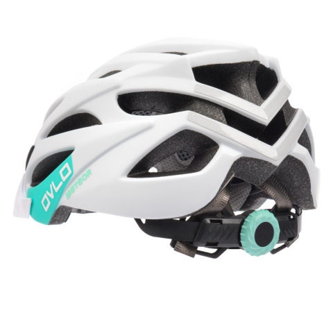 Kask Rowerowy Meteor Ovlo biały/miętowy
