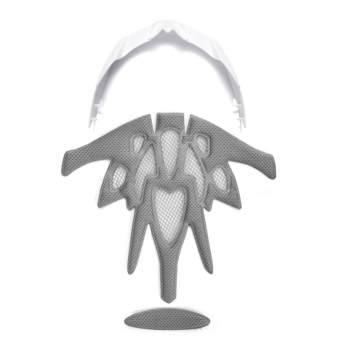 Kask Rowerowy Meteor Ovlo biały/miętowy