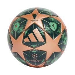 Piłka nożna adidas UCL League 24/25 Knockout Stages JM6825 zielono-złota