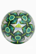 Piłka nożna adidas UCL Training 24/25 Knockout Stages Foil JH1280 zielono-srebrna