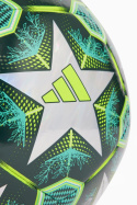 Piłka nożna adidas UCL Training 24/25 Knockout Stages Foil JH1280 zielono-srebrna