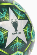 Piłka nożna adidas UCL Training 24/25 Knockout Stages Foil JH1280 zielono-srebrna