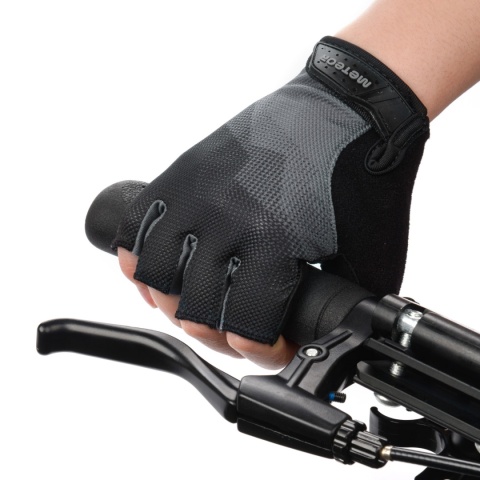 Rękawiczki Rowerowe Meteor MX20 Senior czarne