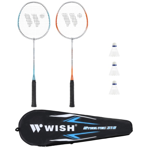 STEELTEC 216K zestaw rakiet do badmintona WISH