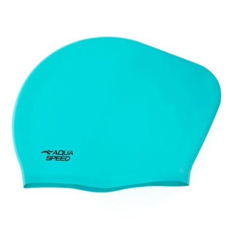 Czepek pływacki na długie włosy Aqua Speed Long Hair Cap 01 - turkusowy