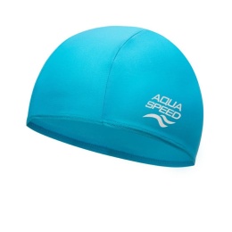 Dziecięcy czepek pływacki z materiału Aqua Speed Baby Cap 01 - niebieski