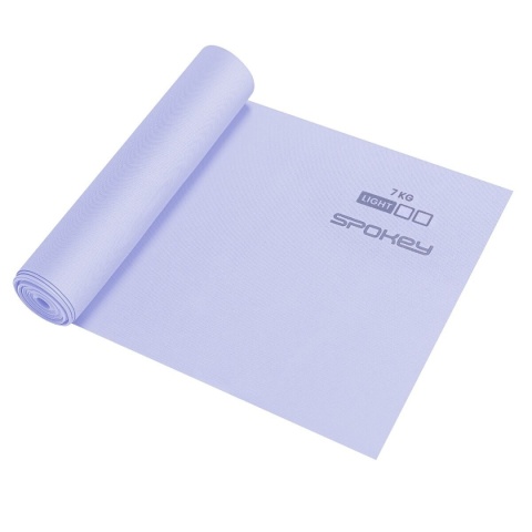 Guma Fitness Treningowa Spokey Ribbon Tex Light 200 cm 7kg fioletowa