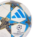 Piłka nożna adidas UCL J350 25/26 League Stage JP1543 biało-niebiesko-złota