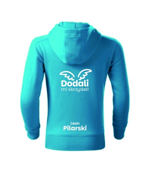 MAŁA BRYTANIA BLUZA ROZSUWANA Z KAPTUREM SENIOR