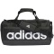 Torba adidas Essentials Linear Duffel Medium HT4743 czarno-biała