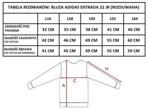 Bluza Adidas Entrada 22 Training Junior HI2138 zielona