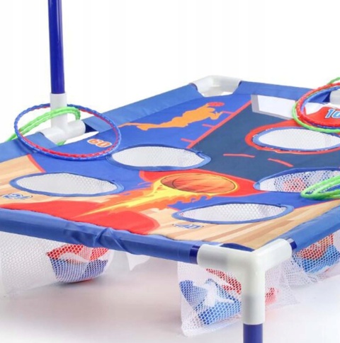 Gra zręcznościowa koszykówka Rzut do celu 2w1 TOSSING GAME