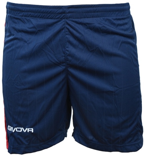 Komplet Givova Kit Centro granatowo-czerwony KITC18 0412