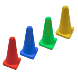 Pachołek gimnastyczny mały 10 cm niebieski Vinex