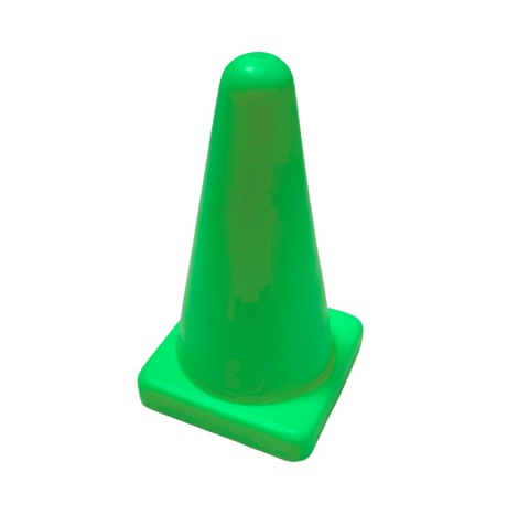 Pachołek gimnastyczny mały 10 cm zielony Vinex