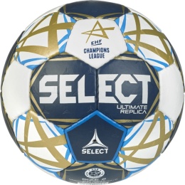 Piłka ręczna Select Ultimate Replica Champions League v25 Official EHF biało-granatowo-złota
